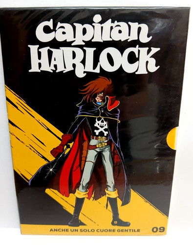 Dvd capitan harlock 09 - capitan,